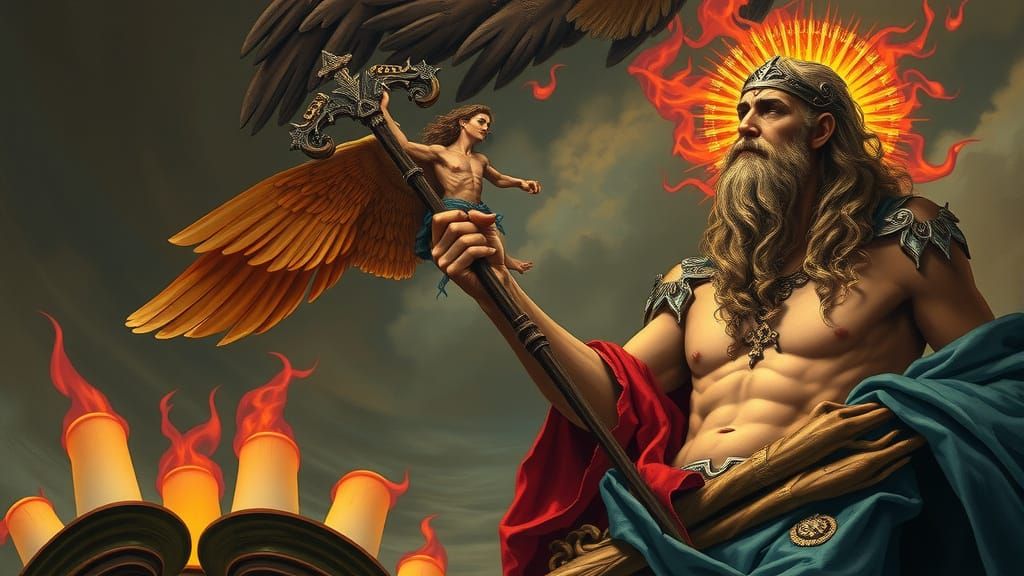 Dante's Purgatory in Surreal Art