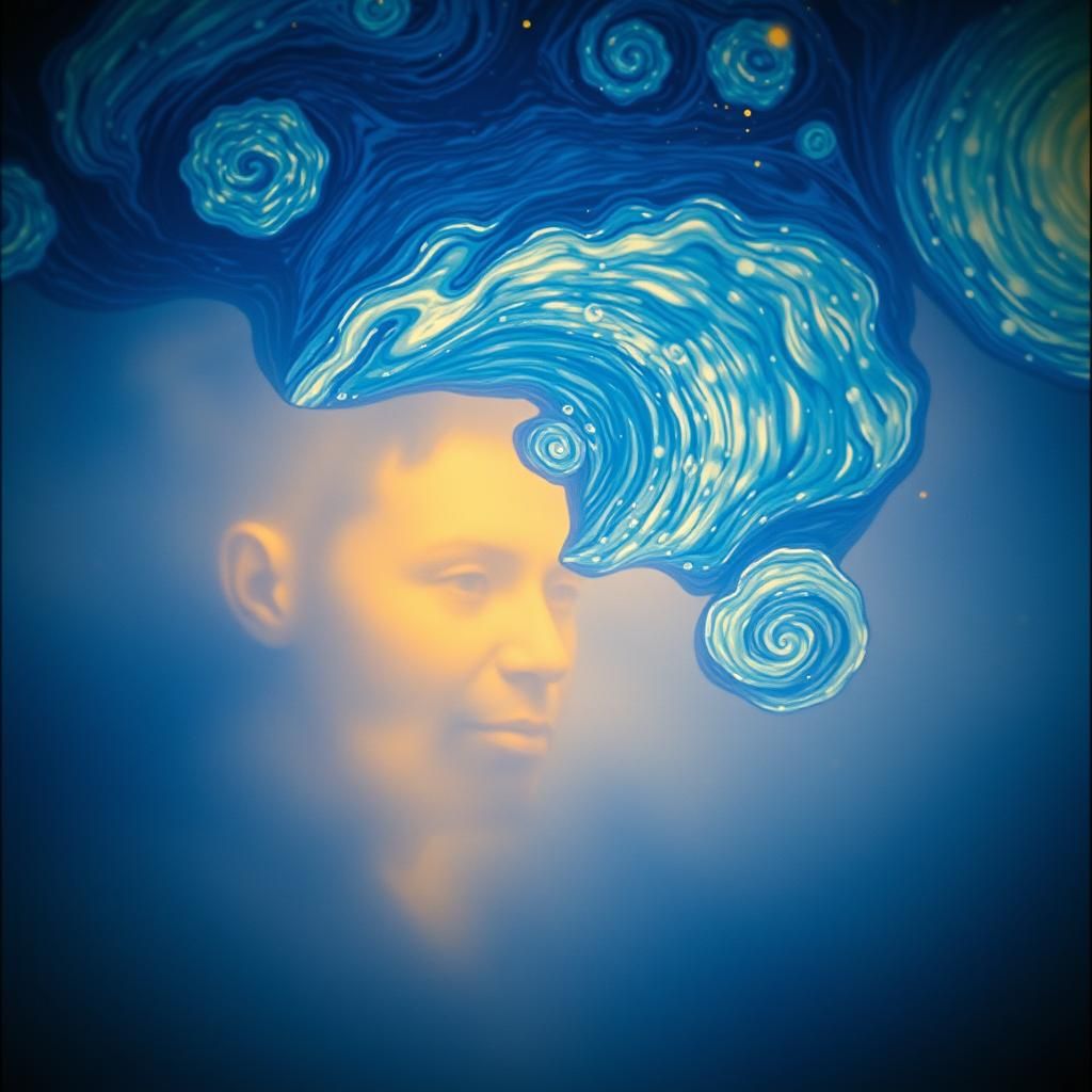 Cinematic Film Still in Van Gogh Style