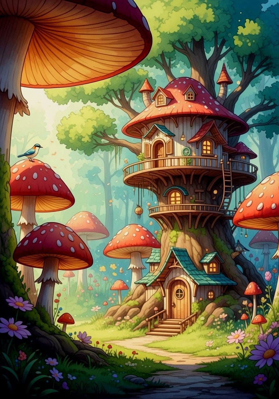 Where The Mushroom People Dwell