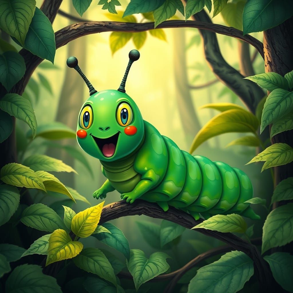 Excited Caterpillar 2
