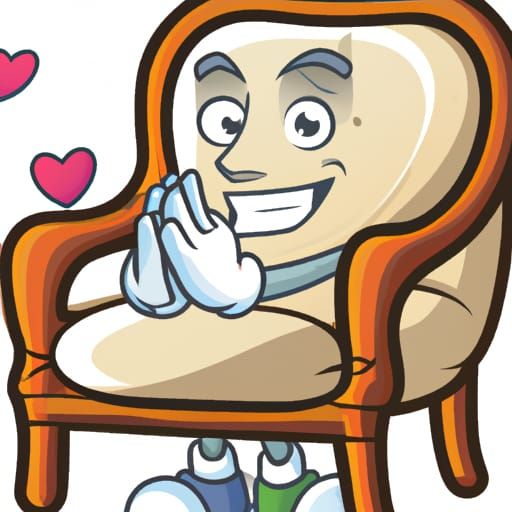 Person Sitting, Radiating Love