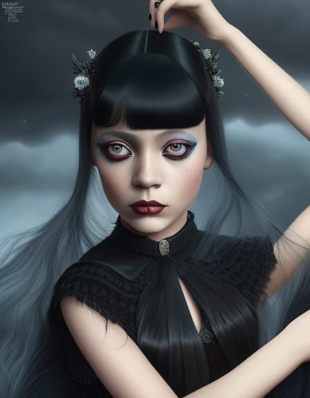 Wednesday Addams Fan Art