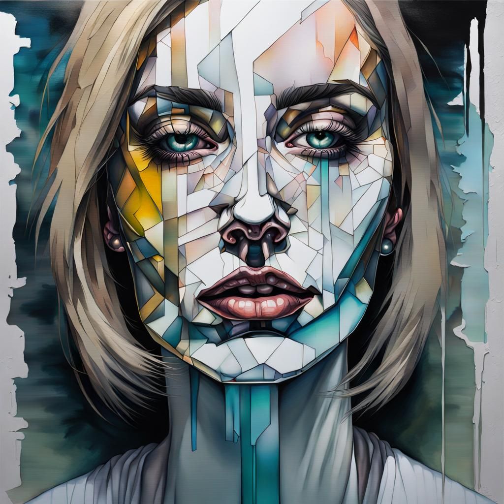 Distorted Reality: A Glitching Portrait in Hypermodernism