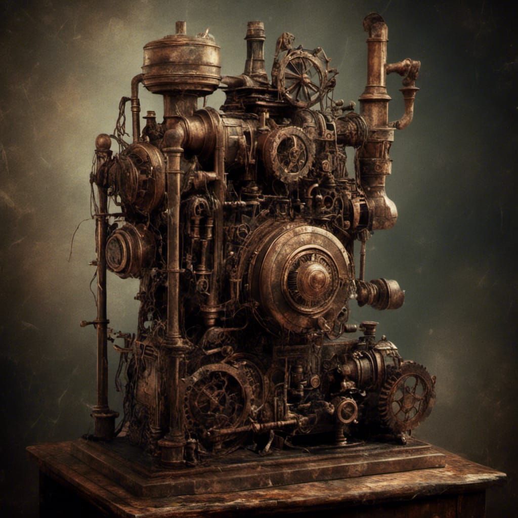Macabre Steampunk Engine