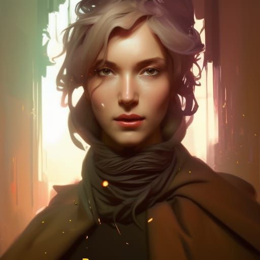 Detailed Archbishop Portrait in Hyperrealistic Style