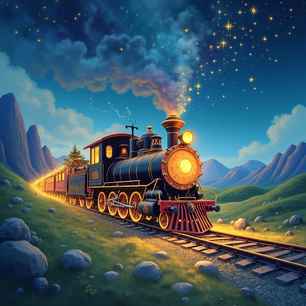 Whimsical Starlight Express Soars Across Fantastical Skies