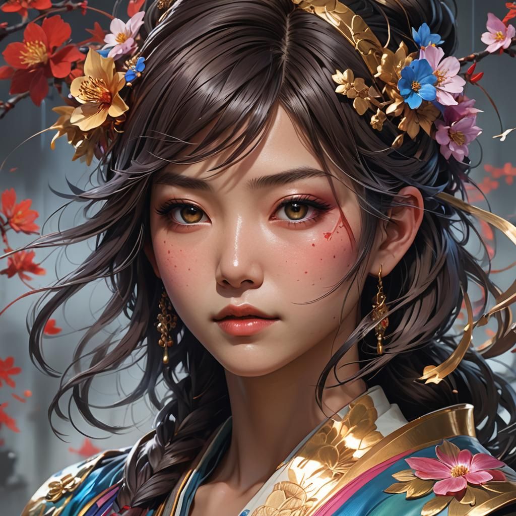 Hyperdetailed Portrait in Artgerm Style