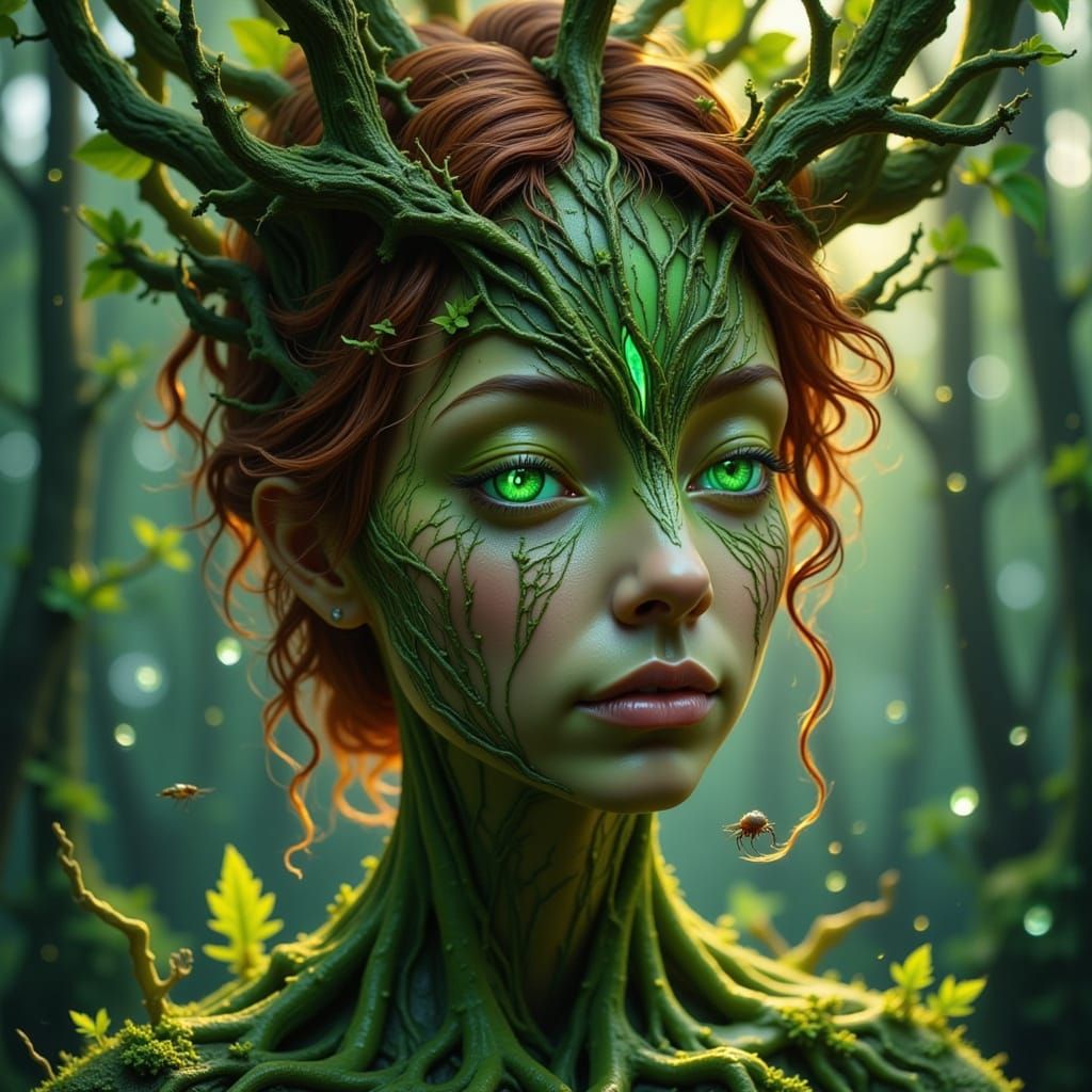 She, who is one with the forest