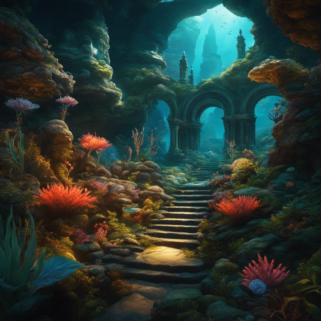 Atlantis: Lost City of Legend in 8K