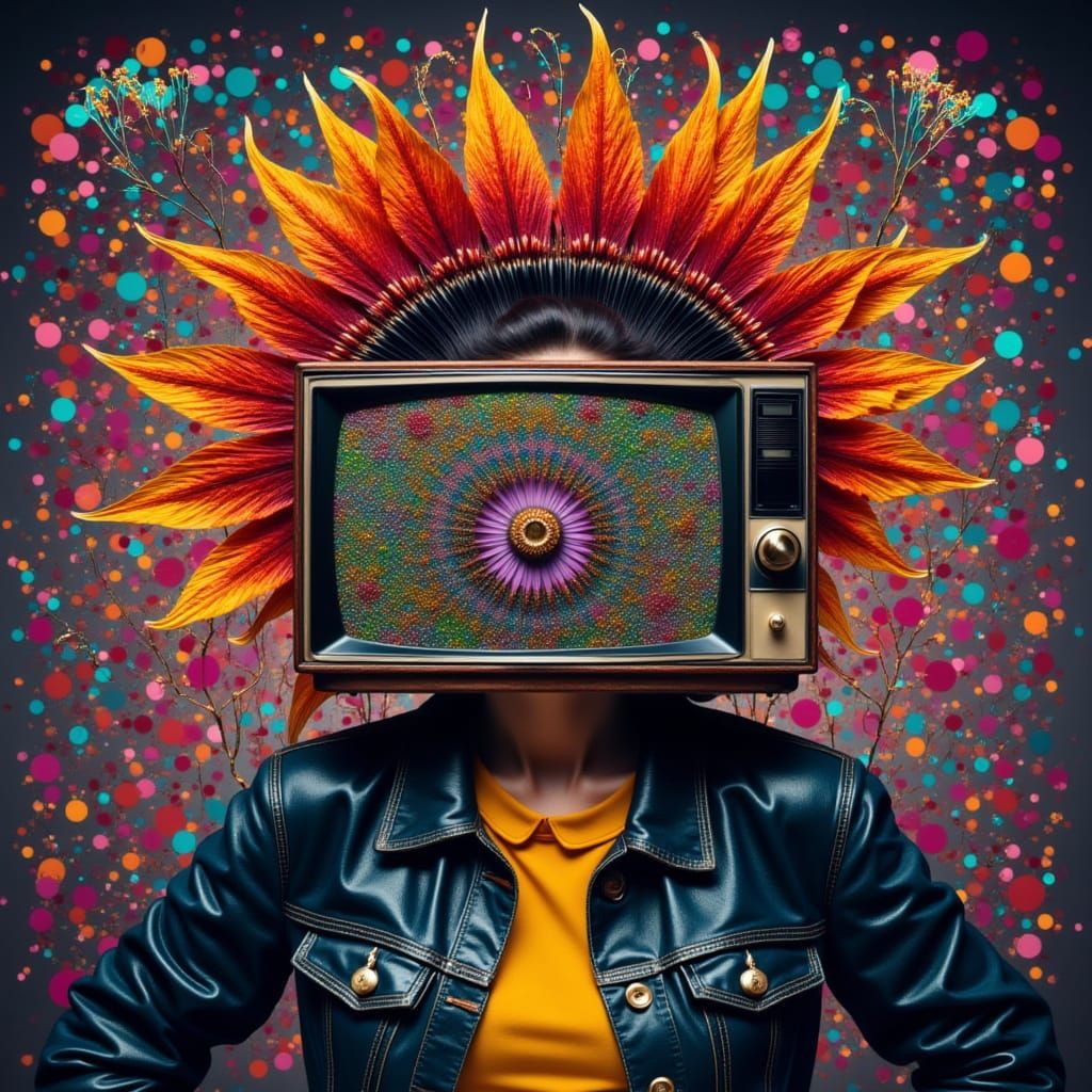 AI Generated Image with Alternative Heads