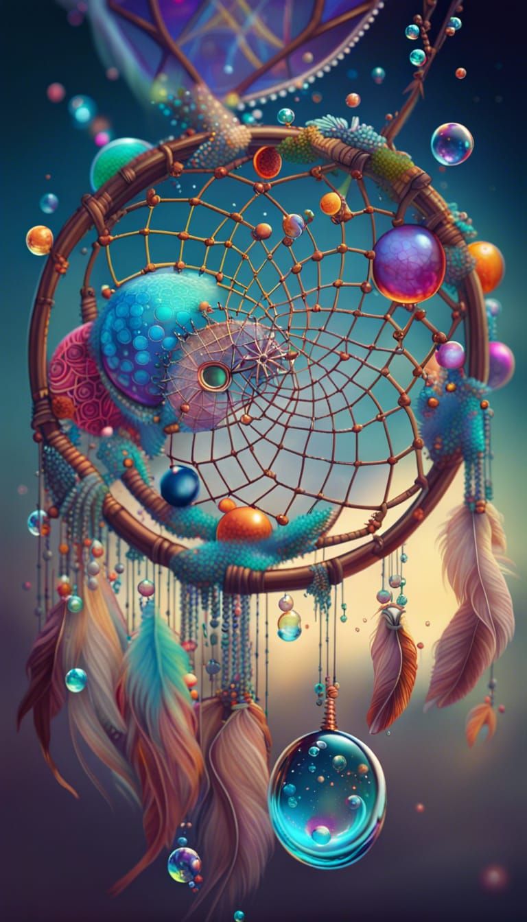 Dreamcatcher Captures Dreams in Soap Bubbles