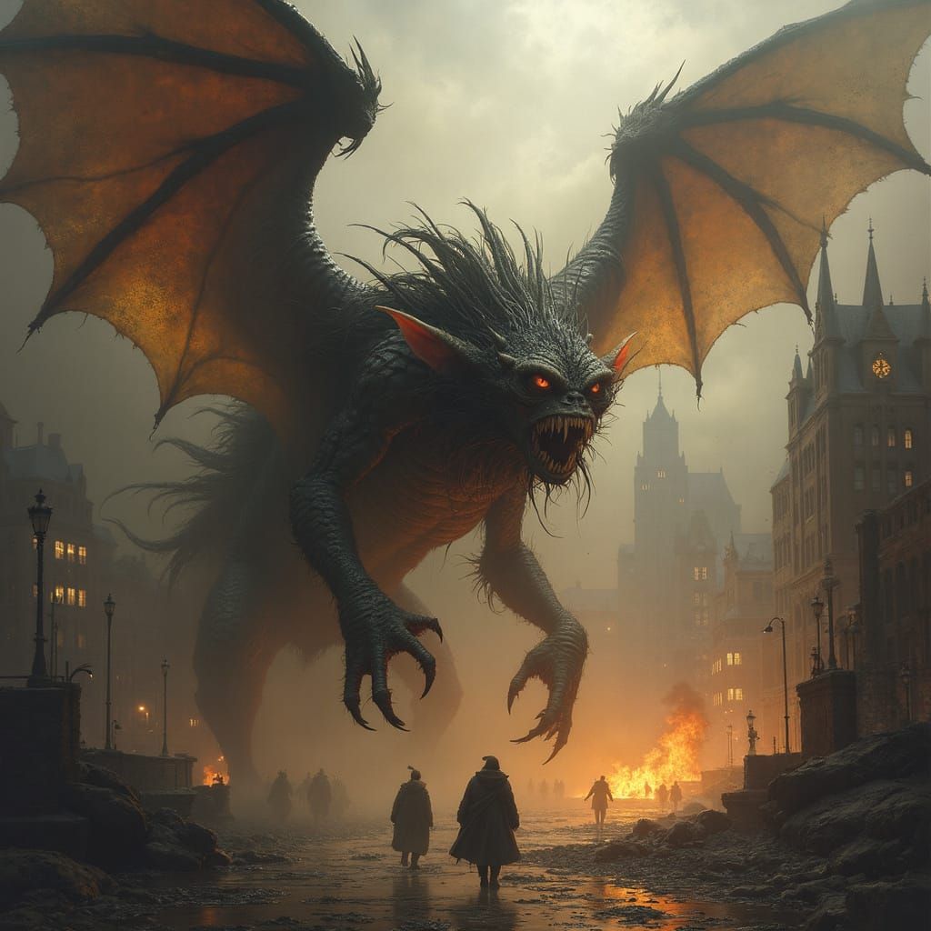 Gremlins Unleash Chaos on Cleveland in Dark Fantasy