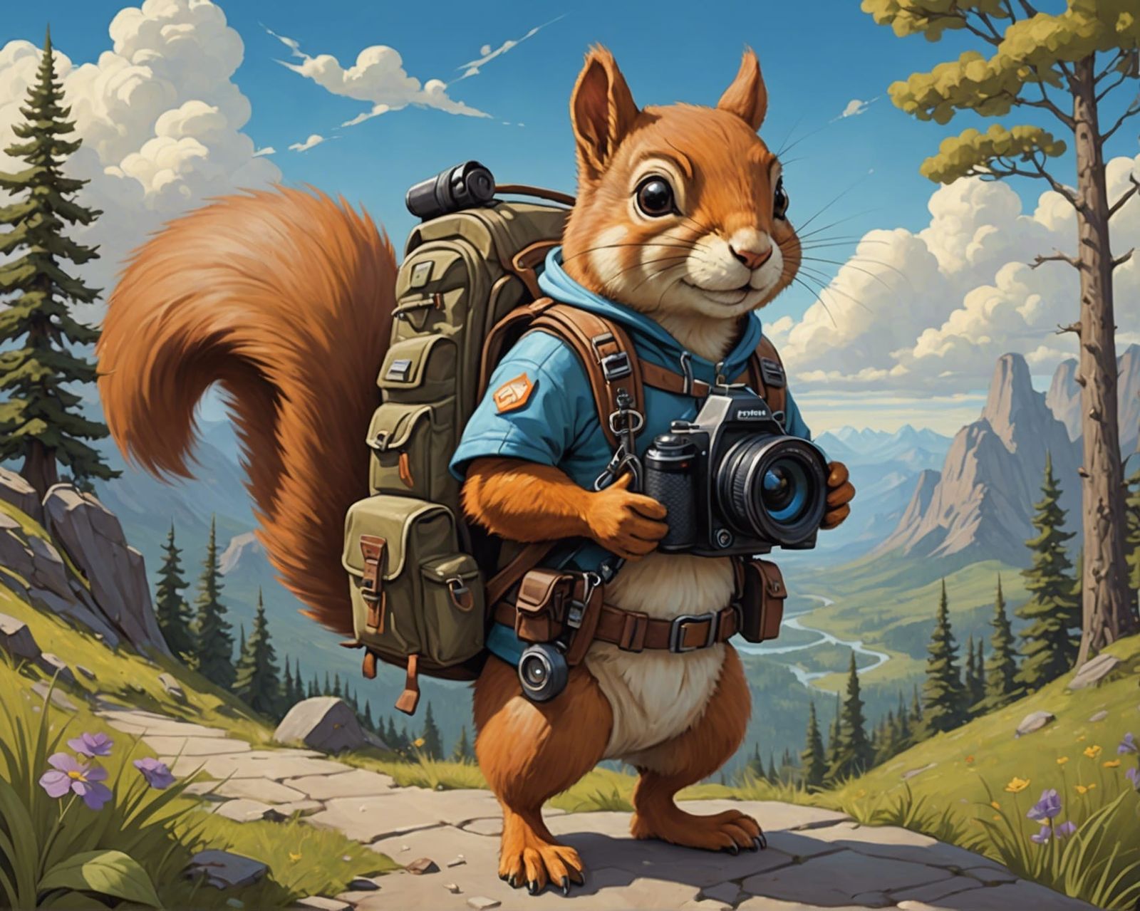 Hi, my name is Filbert Shuttertail, but friends call me Flick.