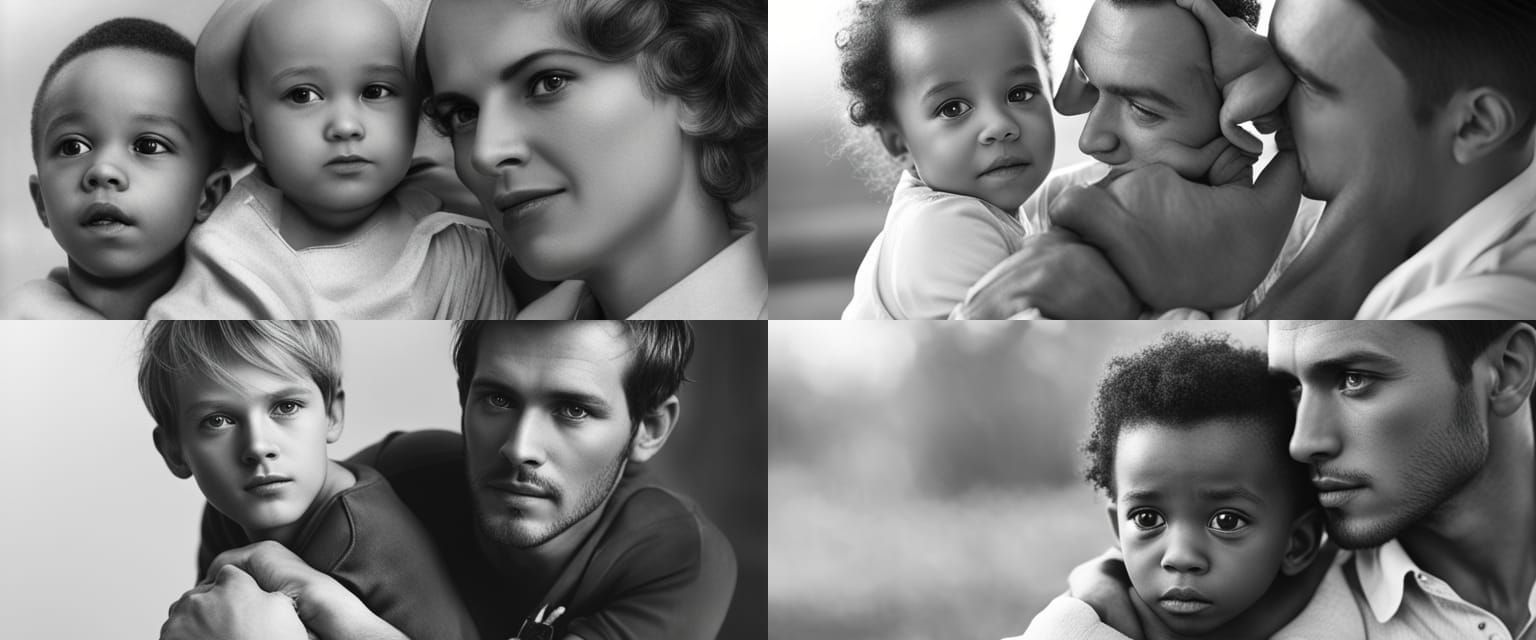AI Generated Image of a Baby Son