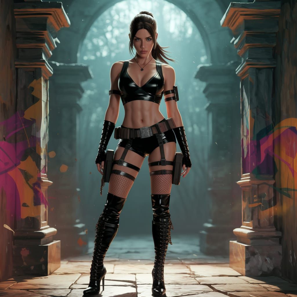 Lara Croft Burglar in Tomb of Maussolos