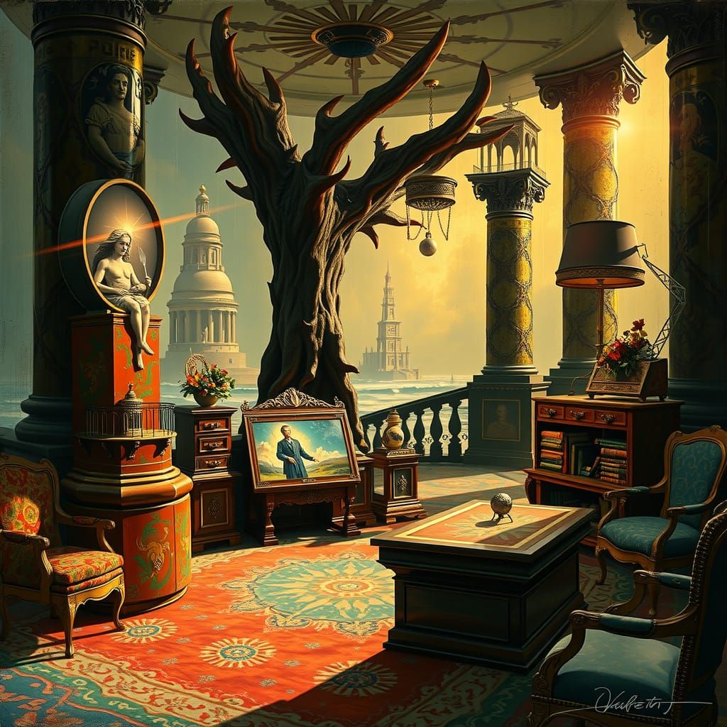 Hyperrealistic Sculpture Reflects Life and Death