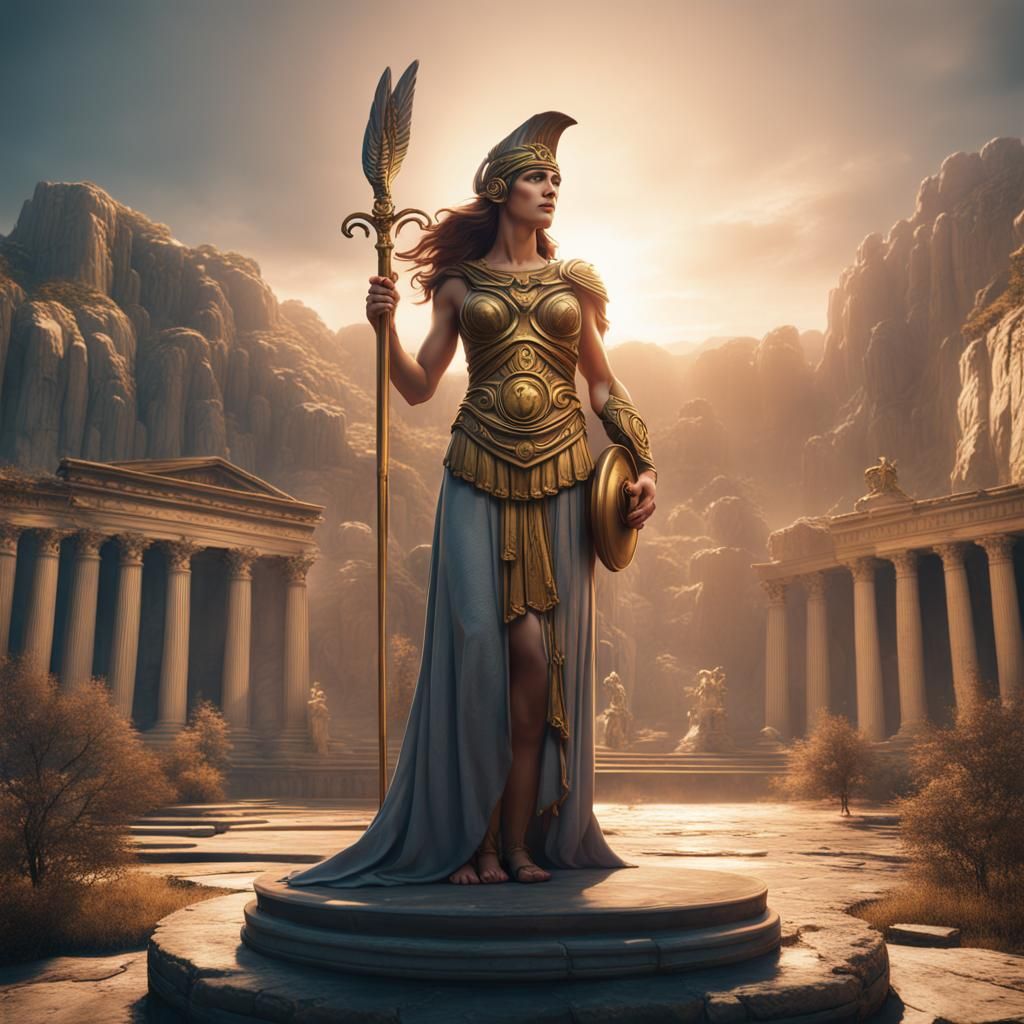 Athena: Detailed Matte Painting in Unreal Engine 5