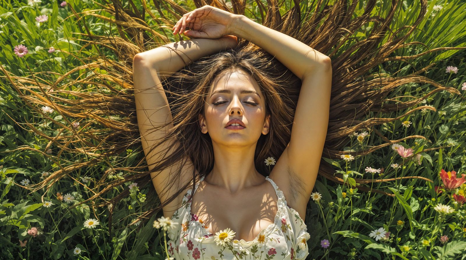 Elegant Woman in the Great Outdoors