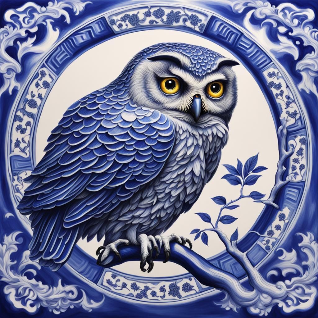 Porcelain Owl