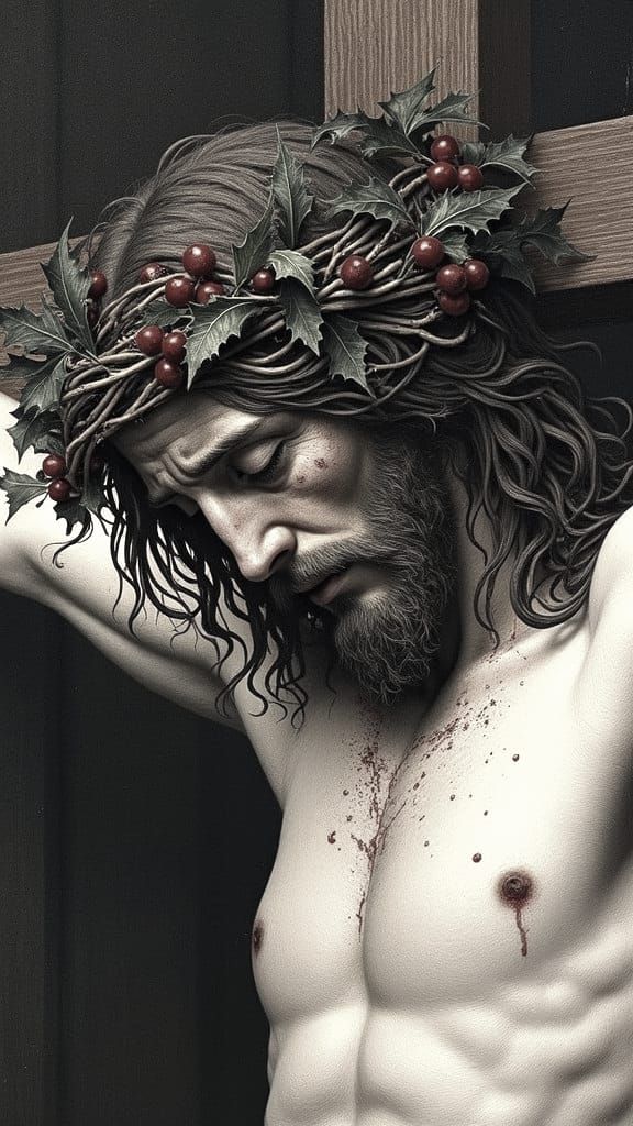 Christ Crowned with Thorns in the Style of Dürer