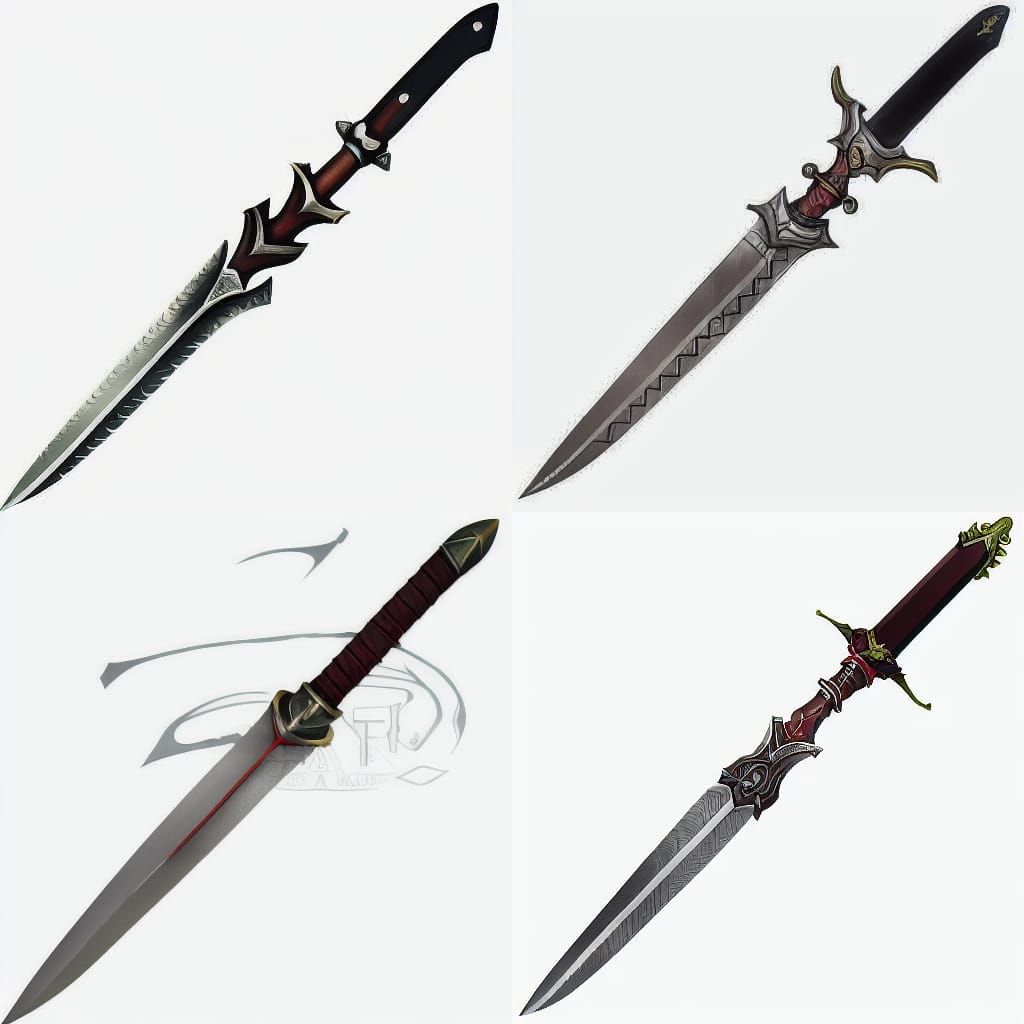 AI Generated Image of a Greatsword