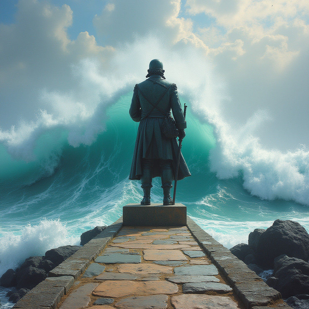 Vasco da Gama Monument in Angra do Heroísmo