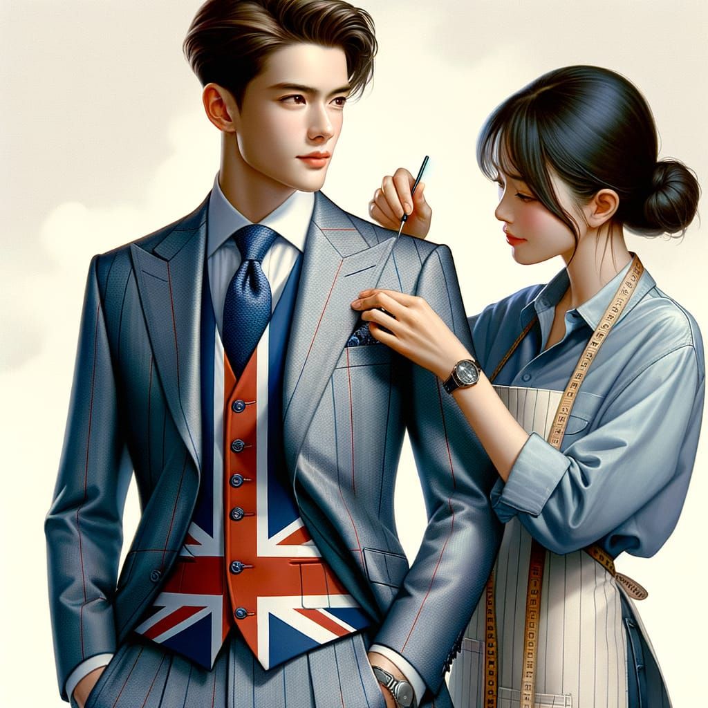 Confident Young Leader Embracing Education with Precision