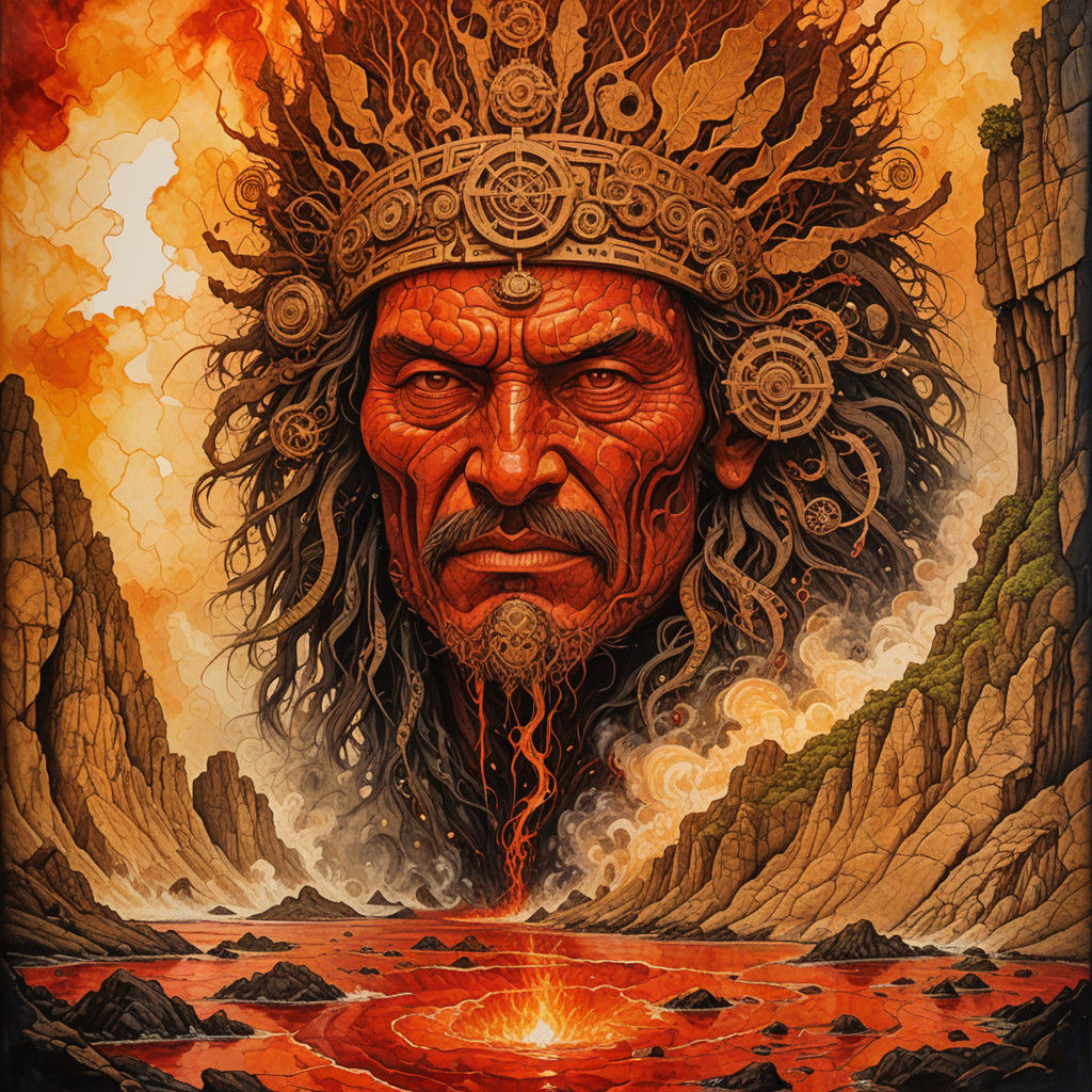 Mysterious Island Emerges from the Tongan Sunburst in a Prof...