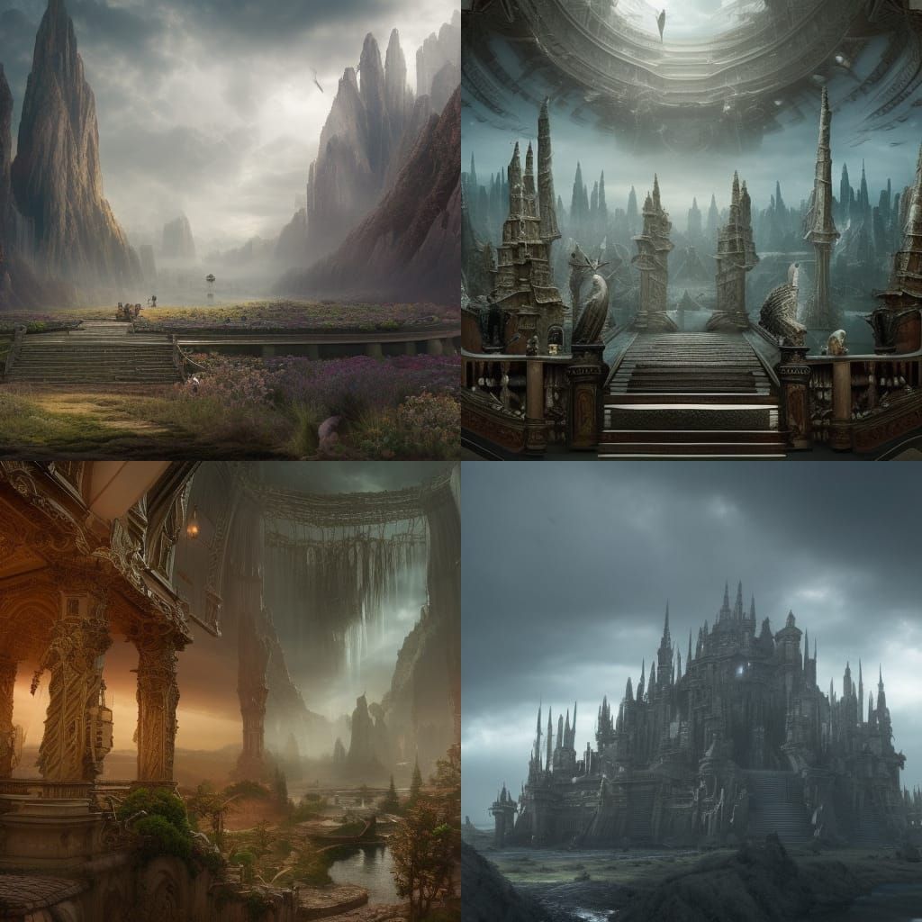 Epic Cinematic Digital Matte Painting