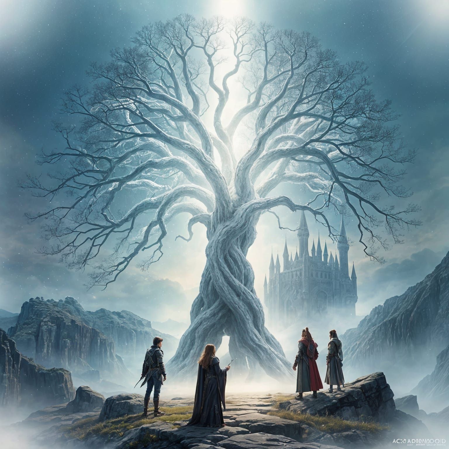 Yggdrasil's Daughter in a Cyberpunk Utopia