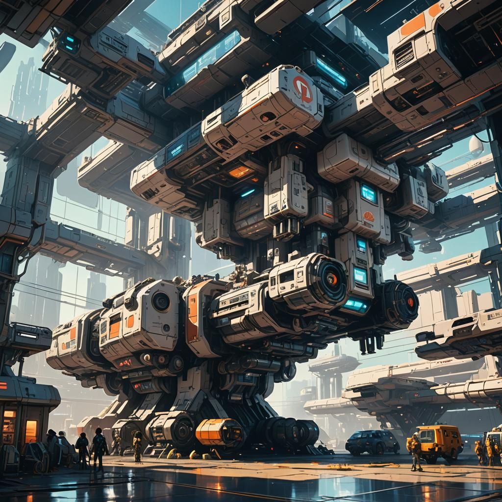 Starline Orange - Terran Space League - Vermile Refinery