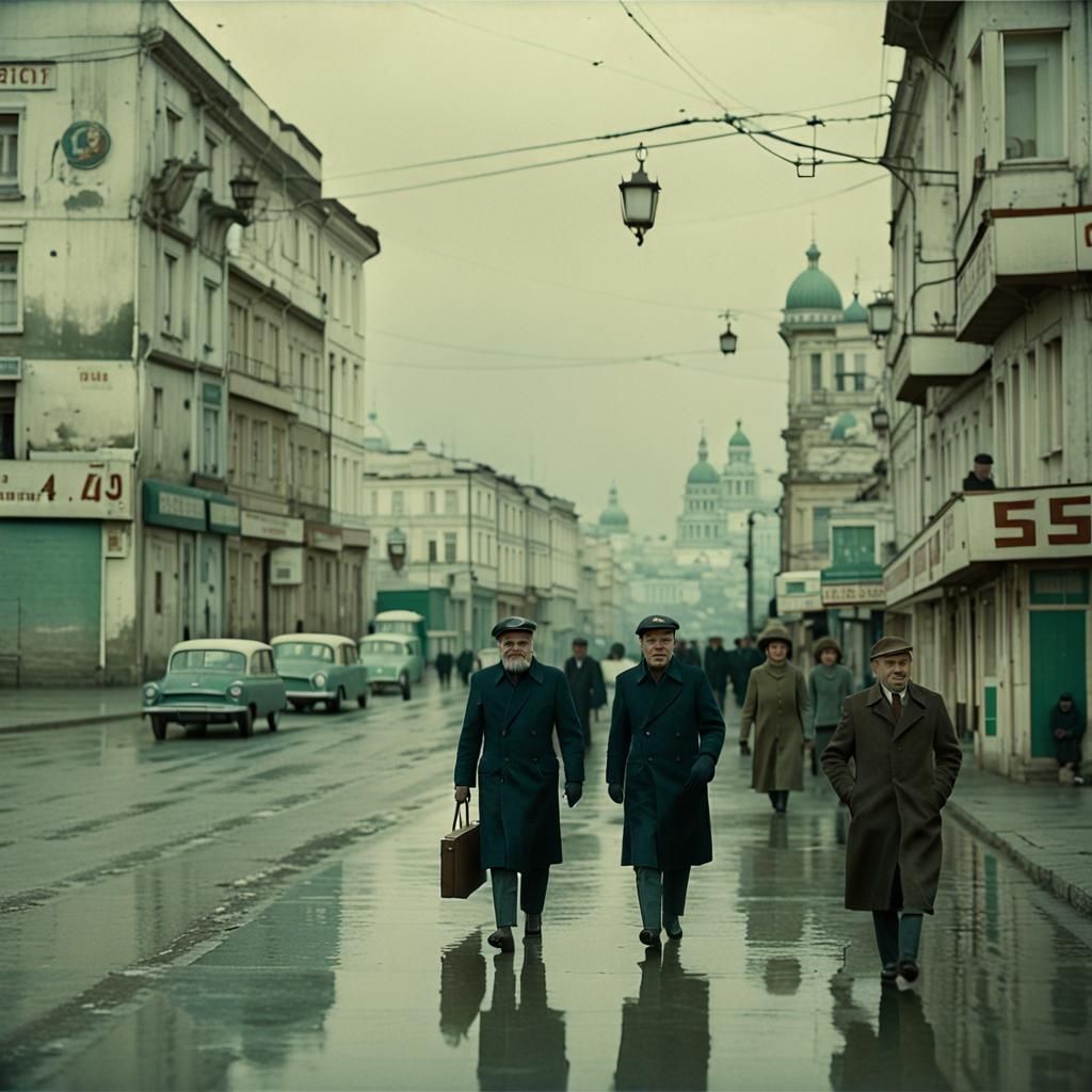 Sevastopol Streets, 1973: Soviet-Era Cinematography