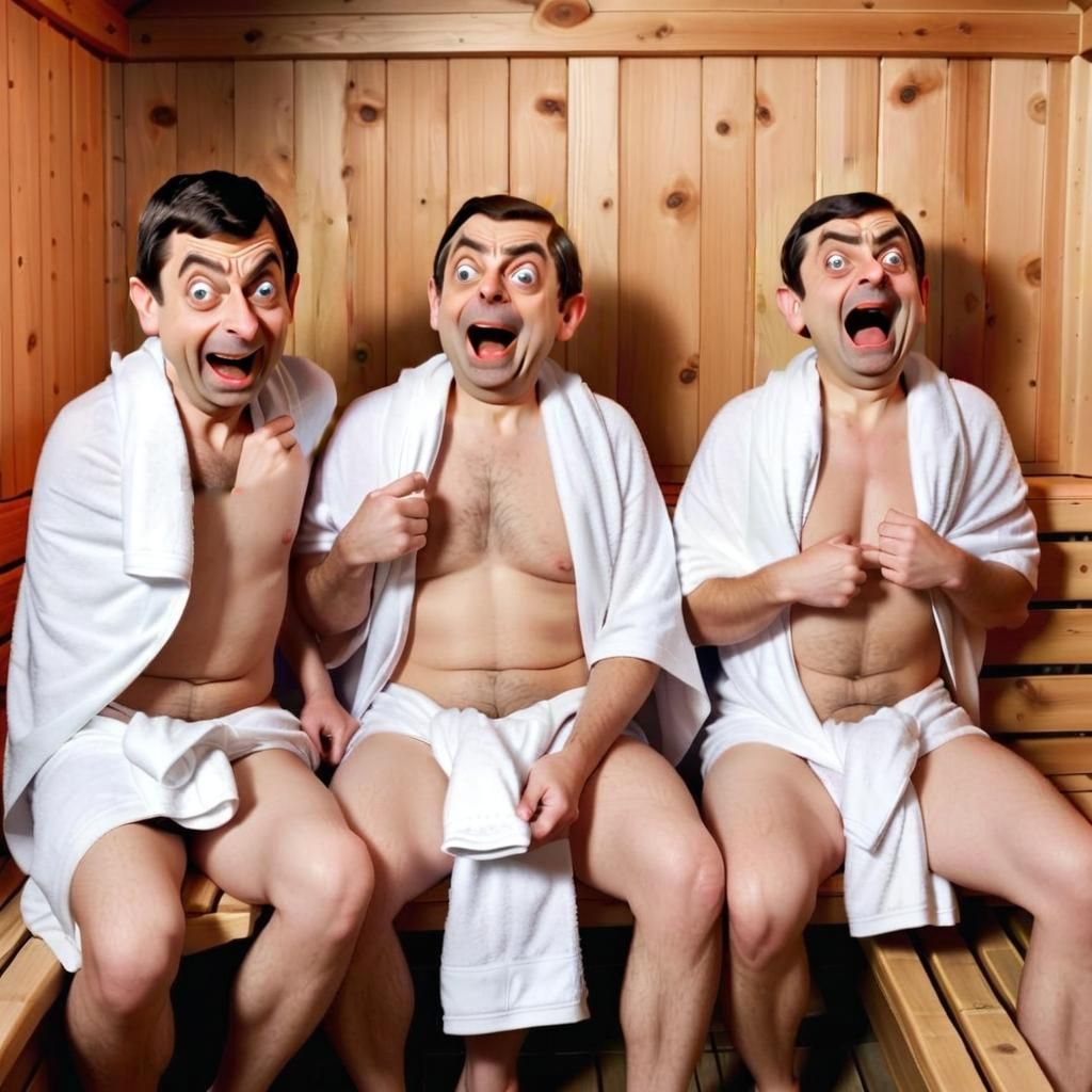 Mr. Bean's Many Funny Faces