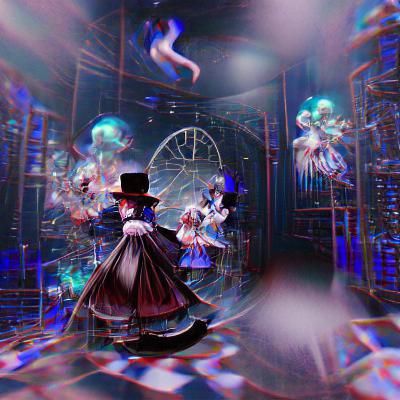 Surreal Phantasmagoria Landscape