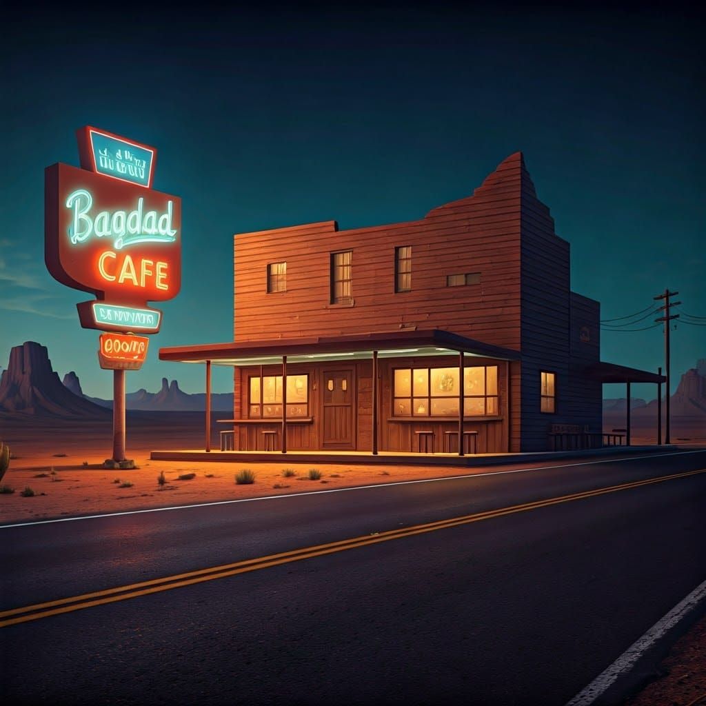 Desert Road from Vegas to Nowhere