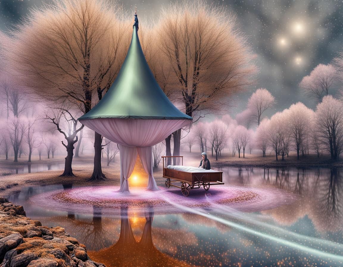 Magical Biological Celebration in Photorealistic Detail