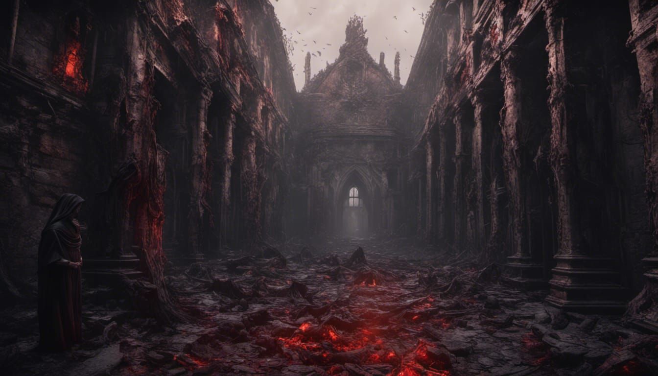 Lovecraftian Elder God Engulfs World in Flames