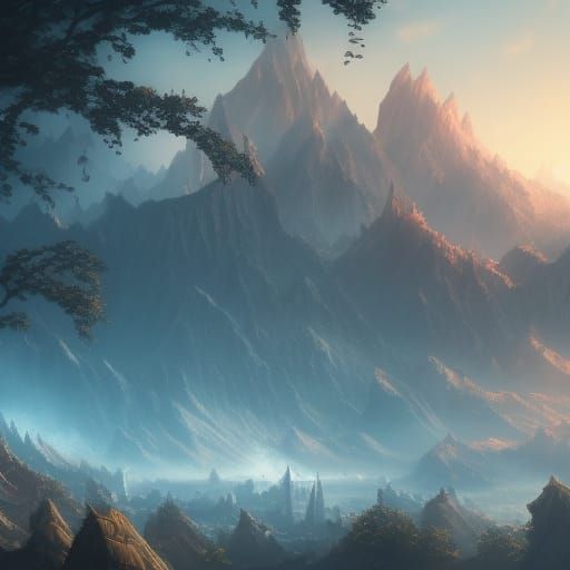 Jaiden Animations Style Fantasy Concept Art