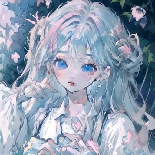 Cute Anime Character in Cel-Shaded Style