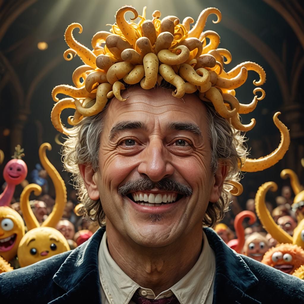 Roger at the Potato Tentacles Festival