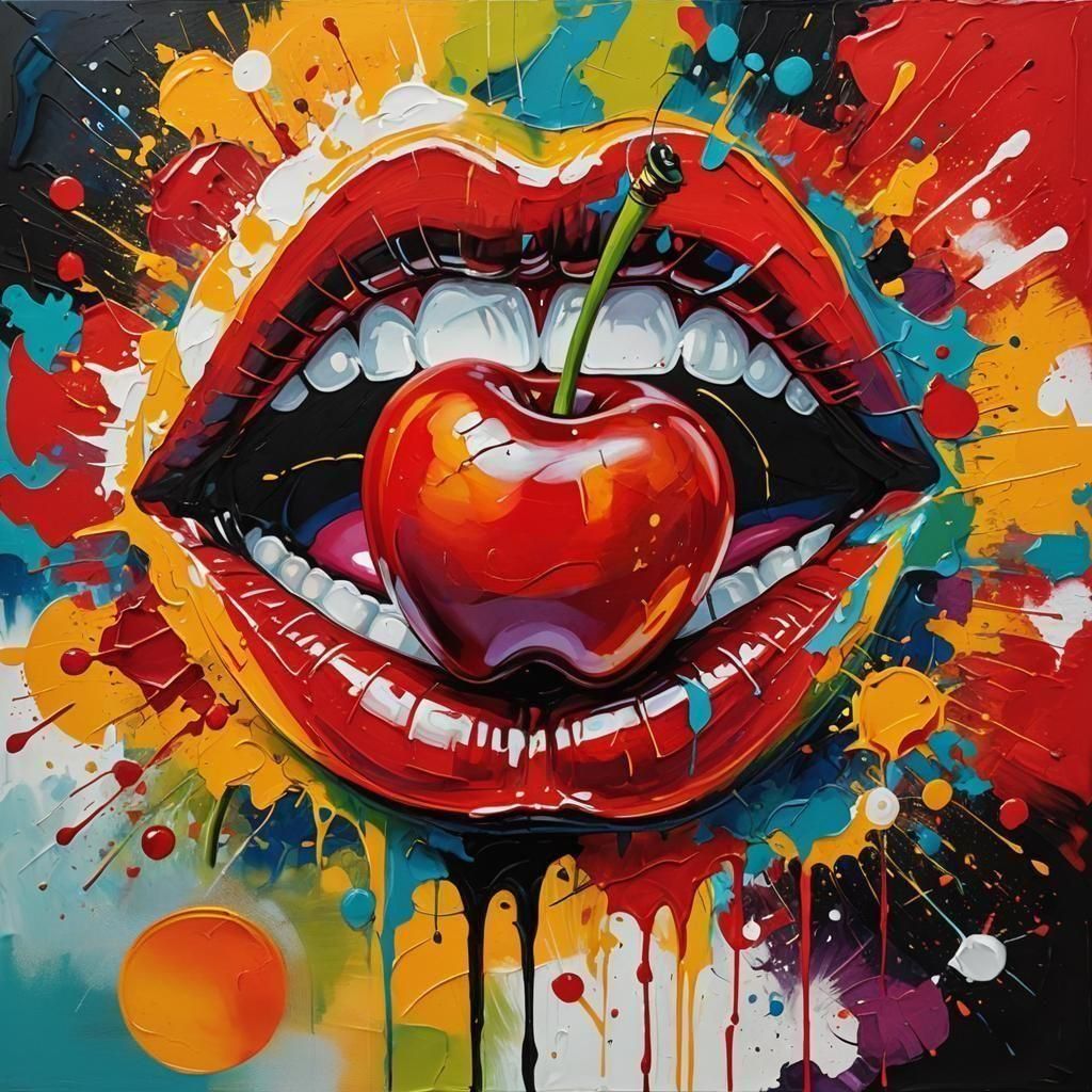 Sweet Cherry - Pop Art