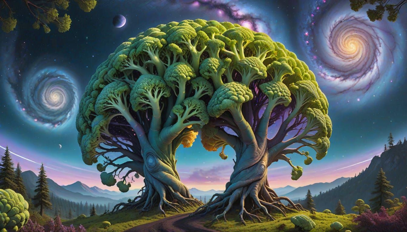 Surreal Goddess of Divine Proportions