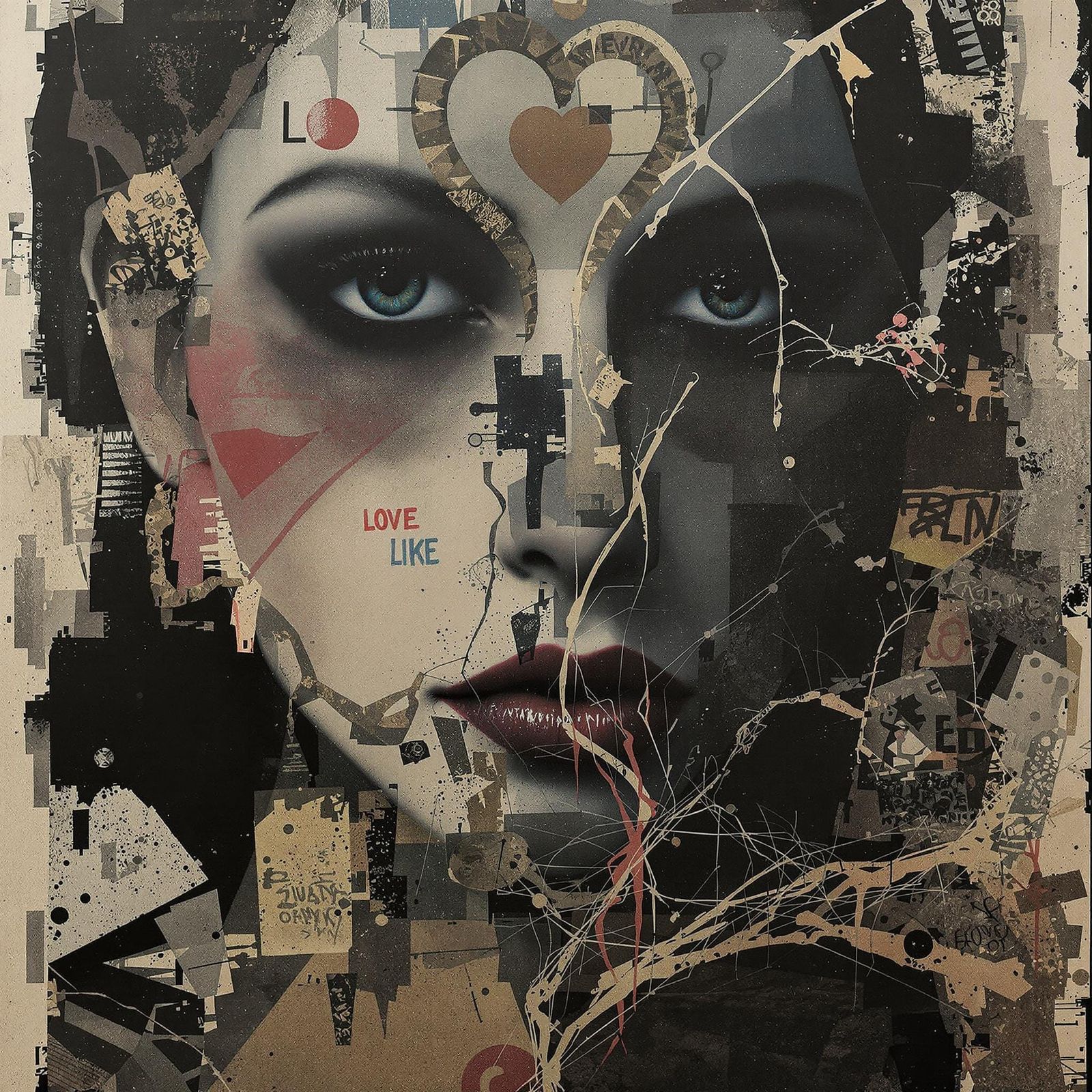 Surrealist Artwork in Vintage Style, Embracing Paranoiac-Cri...