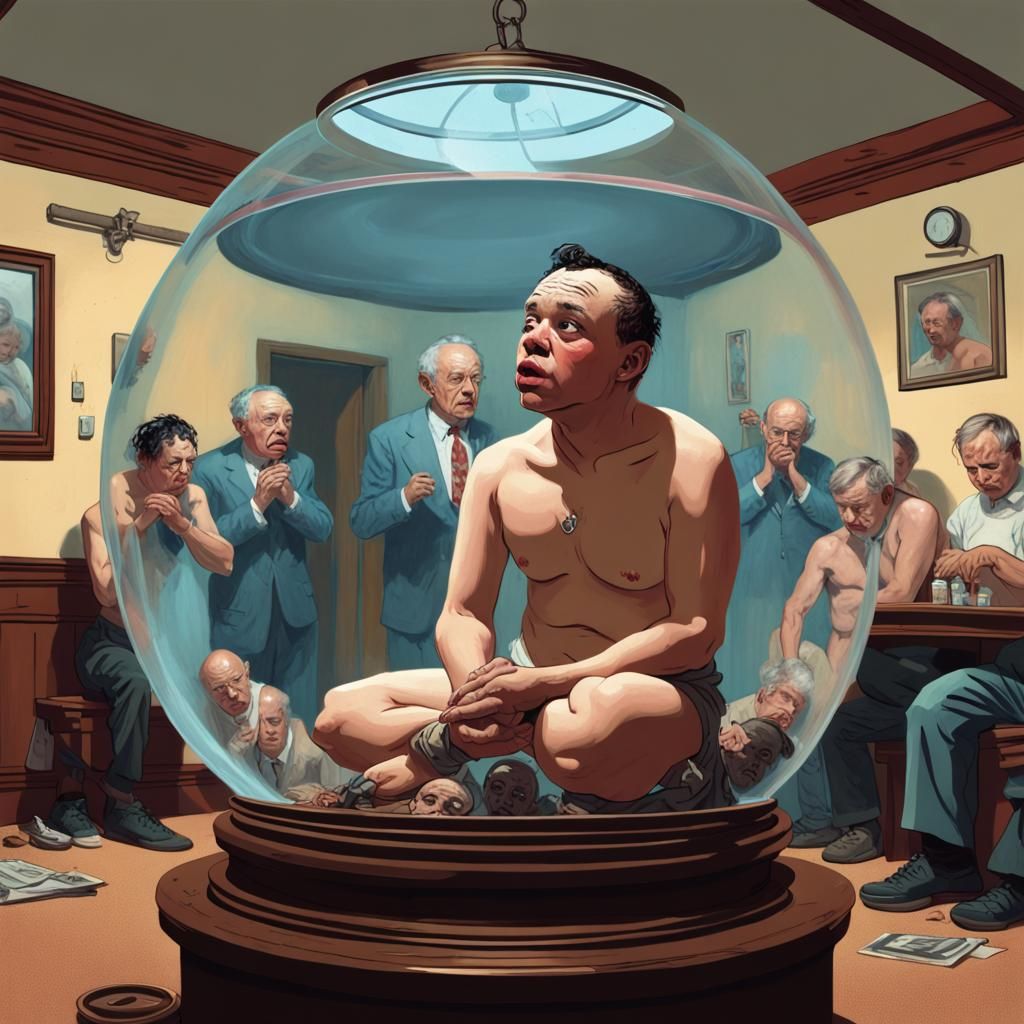 Brothel in a Fishbowl: Surreal Concept Art