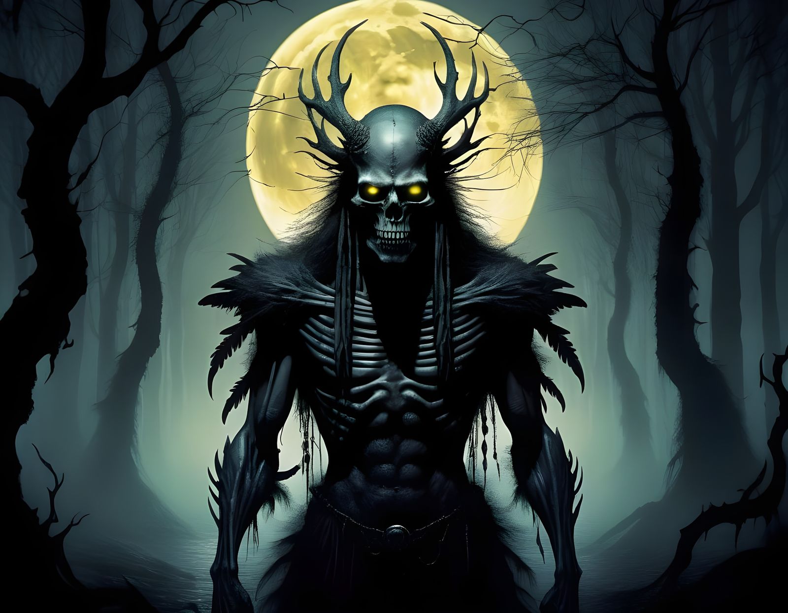 Eerie Skinwalker Emerges from Native American Folklore