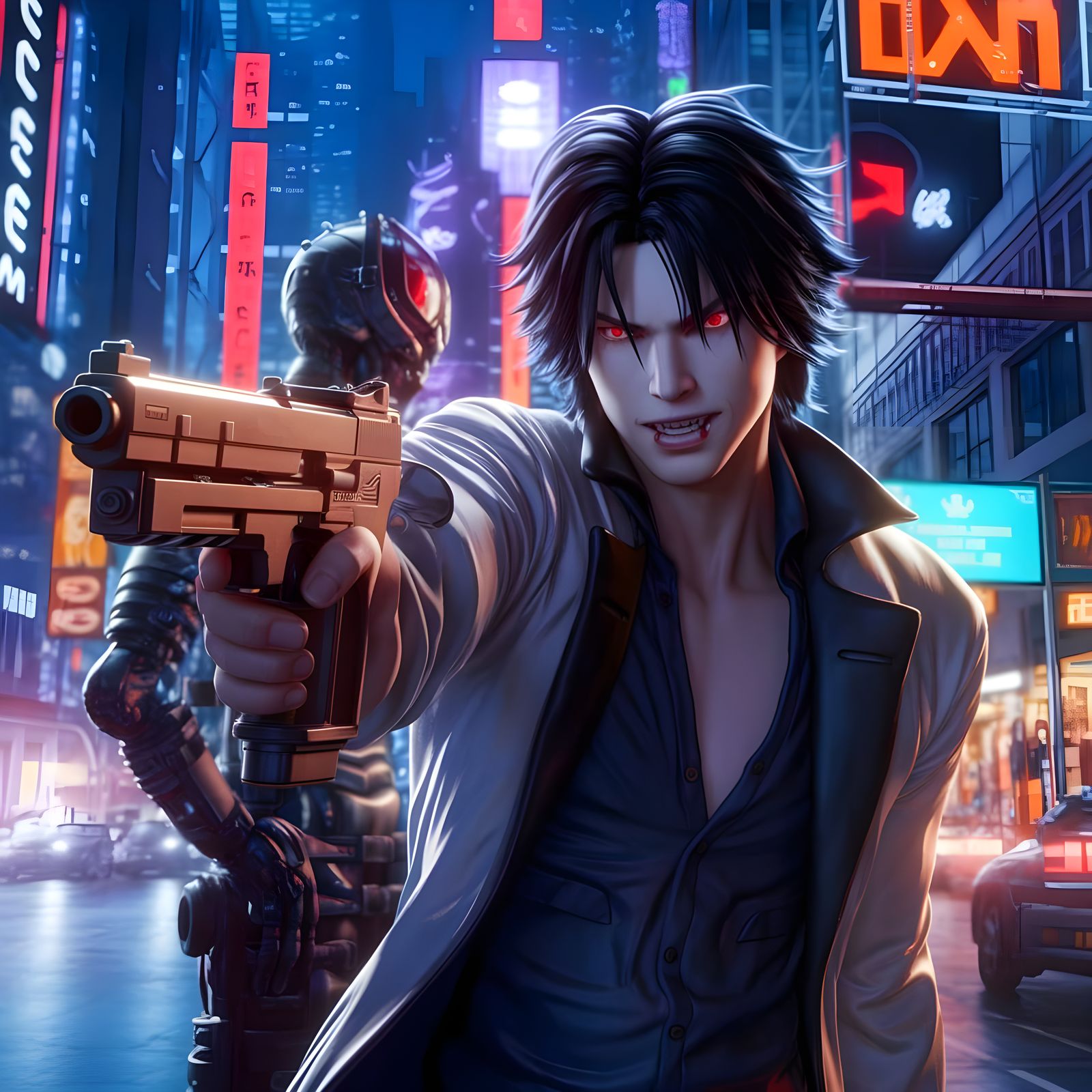 Gun-For-Hire Vampire