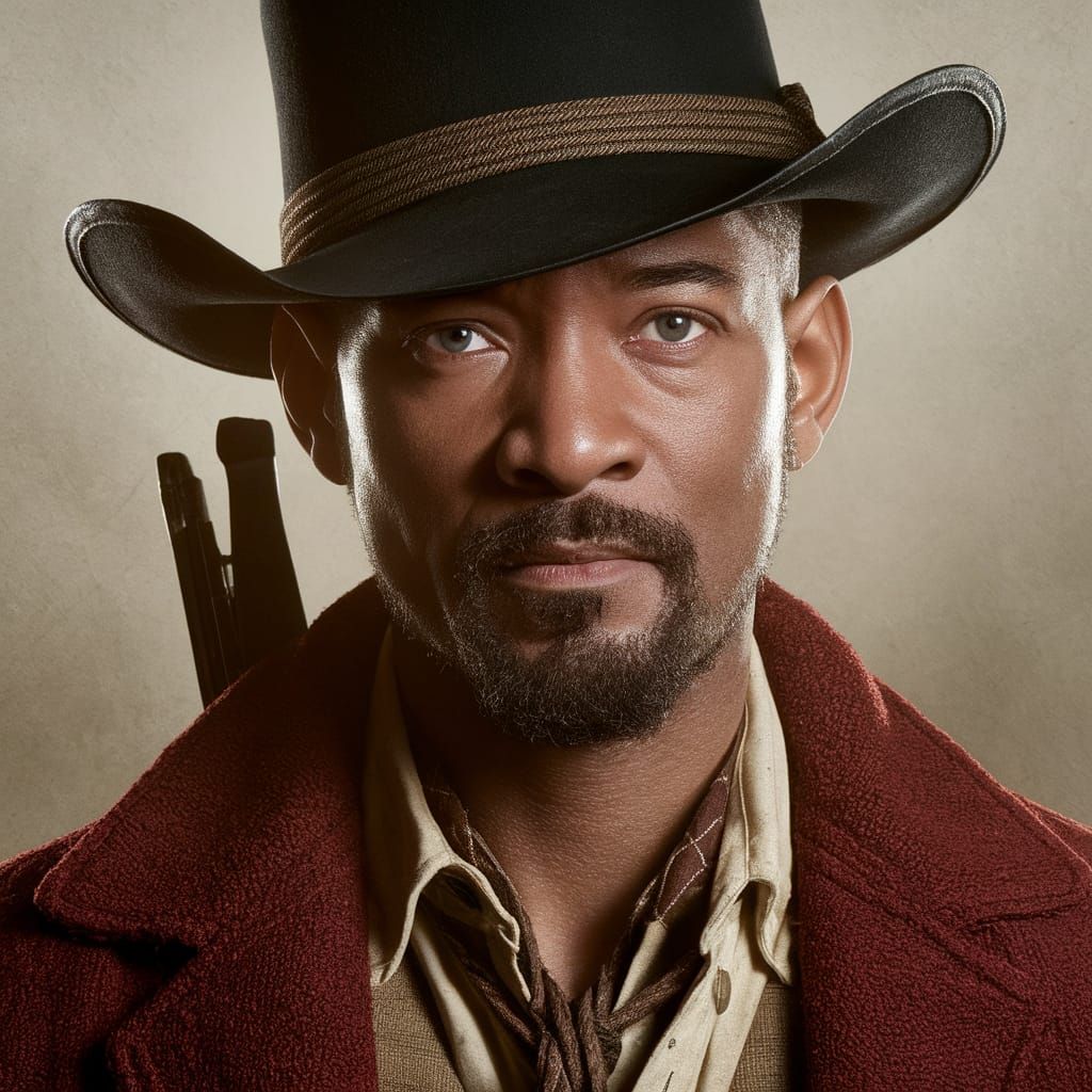 Will Smith as Django Freeman Reimagining