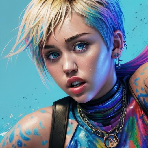 Hyperrealistic Portrait with Dramatic Lighting