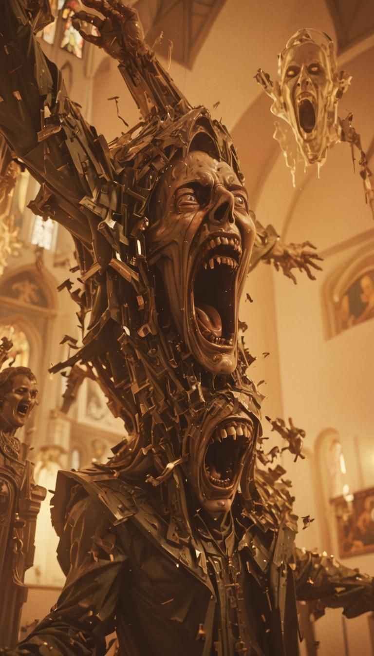 Glitched Scream: Church of the Subgenius