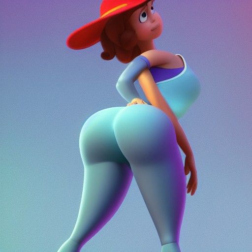 Stylized Character Design in 3D Digital Art